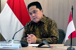 Erik mengungkapkan BUMN bersama swasta dan relawan turut membantu masyarakat