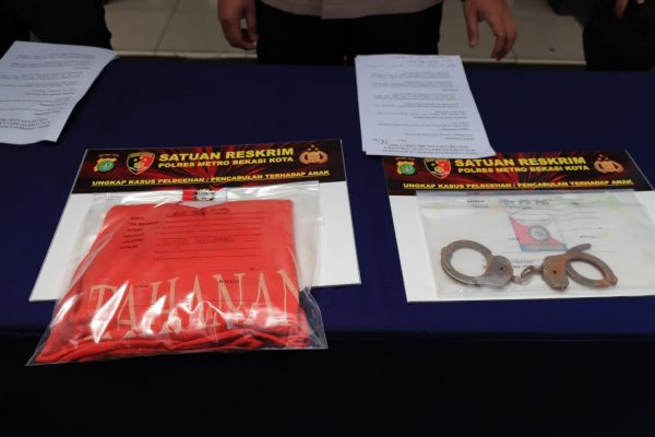 Jasad S yang diketahui merupakan tersangka Sat Reskrim Polres Metro Bekasi Kota