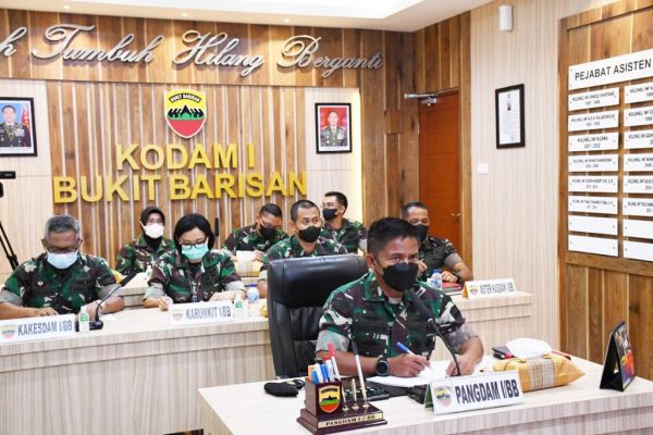 Pangdam I/BB akan membantu kepala daerah akan mempercepat vaksin di daerah