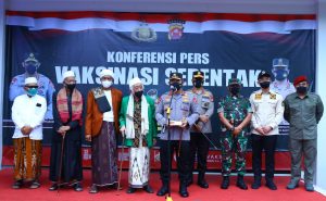 Kapolri Apresiasi Keikutsertaan Ulama Banten Sukseskan Vaksinasi Covid-19