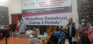 Konsolidasi Nasional Demokrasi Wujudkan Demokrasi Cukup 2 Periode