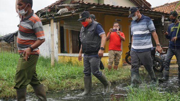 Akhirnya Penantian Warga Desa Tanjung Pasir Terdampak Banjir Untuk Surut Akan Segera Terealisasi