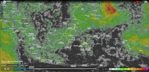 Update Prakiraan Cuaca di Wilayah Banten dalam sekitarnya untuk hari ini