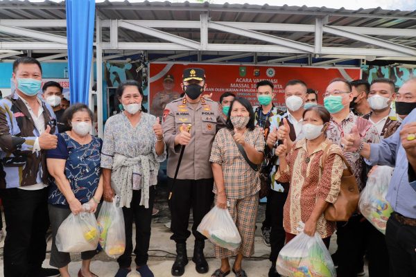 Kerjasama Dengan Polda Riau, DPD IPK Hadirkan Ribuan Masyarakat Untuk Divaksin Di Pekan Baru