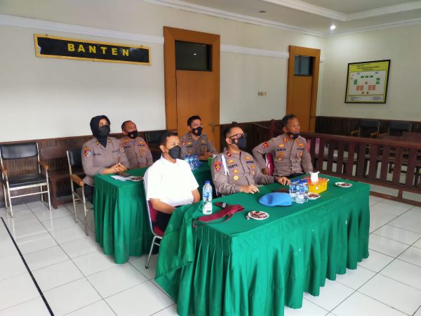 Bidpropam Polda Banten Ikuti Rakernis Gabungan Tahun 2022 Melalui Zoom Meeting