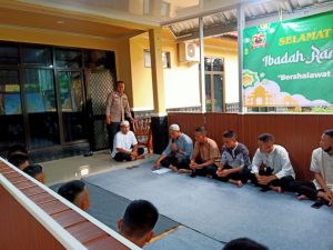 Irwasda Polda Banten Gelar Buka Bersama Dan Berbagi Takjil Bersama Bintara Remaja