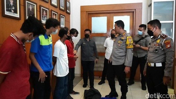 Polisi Berhasil Amankan 11 Pelajar Yang Diduga Hendak Ikut Demo Ke Jakarta