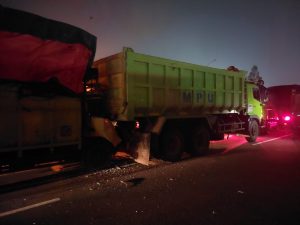 Kabidhumas Polda Banten,6 Orang Terluka Dalam Laka Beruntun Di TOL Tangerang