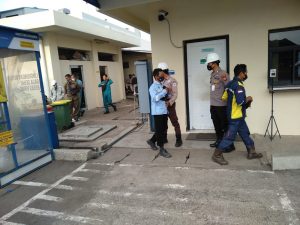 Maksimalkan Keamanan PT.MEI Personel Ditpamobvit Polda Banten Rutin Patroli Area