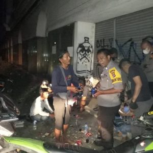 Polsek Balaraja Polresta Tangerang Gelar Patroli Menjelang Sahur,Cegah Balap Liar,Perang Sarung,Geng Motor Dan Jaga Kamtibmas