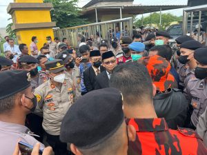 Ditsamapta Polda Banten Gelar Pengamanan Aksi Unjuk Rasa