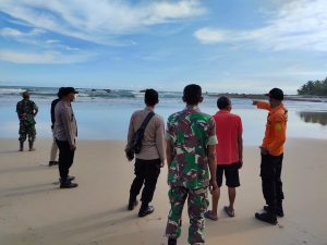 Telah Terjadi Laka Laut Di Pantai Cibobos,Begini Penjelasan Kapolsek Panggarangan Polres Lebak