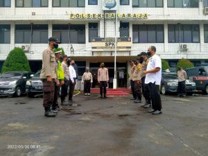 Serah Terima Piket Penjagaan SPKT Dan Piket Pungsi Polsek Balaraja Polresta Tangerang