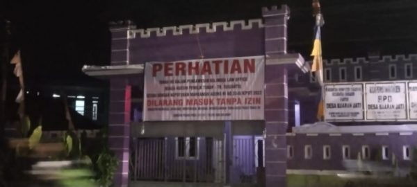 Lagi Terjadi, Kantor Desa Diduga Disegel Pemilik Tanah