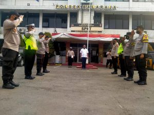 Serah Terima Piket Penjagaan SPKT Dan Piket Fungsi Polsek Balaraja Polresta Tangerang