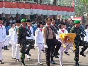 Upacara Peringatan Kemerdekaan Negara Republik Indonesia Ke-77 Tahun 2022 Dilaksanakan Di Kantor Kecamatan Balaraja Tangerang