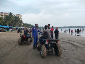 Ditpolairud Polda Banten Berikan Himbauan Keselamatan Di Tempat Wisata