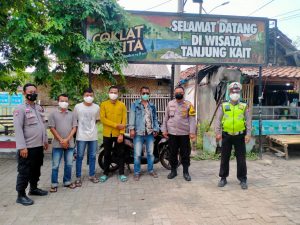 Tingkatkan Disiplin Prokes, Polsek Mauk Giat Pantau Tempat Wisata