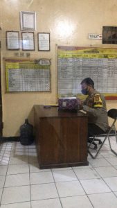 Pawas Dan Personil Piket Fungsi Cek Langsung Rutan Mako Polsek Cikupa Polresta Tangerang