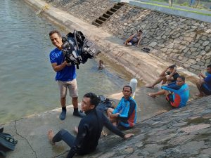 Tingkatkan Kemampuan, Ditpolairud Polda Banten Gelar Latihan Selam