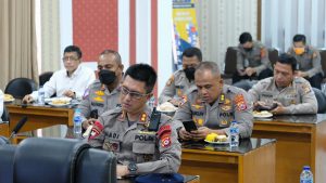 Polda Banten Gelar Anev Mingguan Terkait Pemberantasan Judi, BBM, LPG Dan Miras Ilegal