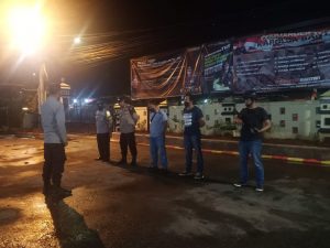 Protap Malam Pawas Polsek Balaraja Polresta Tangerang Pimpin Apel Cipkon