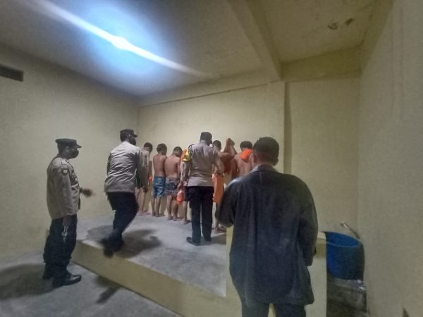 Kapolsek Balaraja Cek Langsung Rutan Mako Polsek Balaraja Polresta Tangerang Polda Banten