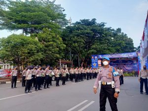 Bidpropam Polda Banten Amankan Kegiatan Car Free Day Dan Program Safety Riding