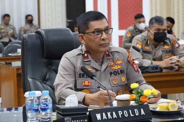 Polda Banten Gelar Anev Mingguan, Angka Laka Lantas Menurun