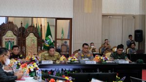 Kapolda Banten Ikuti Vicon Dalam Rangka Pengendalian Inflasi