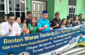 Sinergitas BNN Kota Cilegon Bersama GMDM Kita Cilegon Gencarkan P4GN