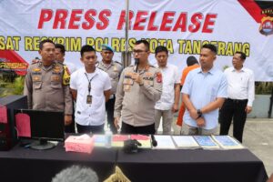 Pungli PTSL Mencapai 2 Miliar,Polresta Tangerang Bekuk Mantan Kades