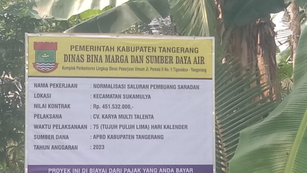 Normalisasi Pembuangan Saradan Menuai Sorotan Forum Media Center Balaraja