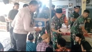 Safari Jum’at Berkah TNI peduli Santri Koramil 05/Balaraja