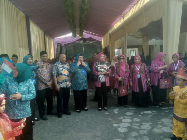 Kunker Binwil Wakil ketua TP PKK Kabupaten Tangerang Program PKK di Desa Saga Kecamatan Balaraja