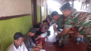 Safari Jum’at Berkah TNI peduli Santri Koramil 05/Balaraja