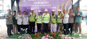 Wakapolresta Tangerang Hadiri Groundbreaking Pasar Korelet*