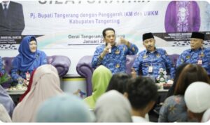 Sarasehan dan Silaturahmi, Pj Bupati Tangerang Ajak Pelaku IKM dan UMKM Berkolaborasi