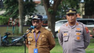 Kecamatan Panongan Gelar Apel Pasukan Satlinmas Hadapi Pemilu 2024