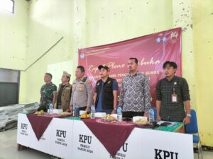 Kapolsek Kronjo Polresta Tangerang Hadiri Pembukaan Rapat Pleno Terbuka Pemilu 2024 Tingkat Kecamatan Mekar Baru