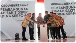 “Pj Bupati Tangerang Hadiri Ground Breaking RS DSPEC Gading Serpong