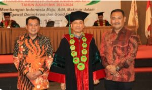 Sekda Maesyal Rasyid Hadiri Wisuda Prodi Ilmu Hukum dan Magister Hukum STIH PAINAN