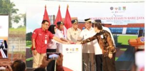 “Pj Bupati Tangerang Dampingi Menhub di Groundbreaking Stasiun Jatake Pagedangan