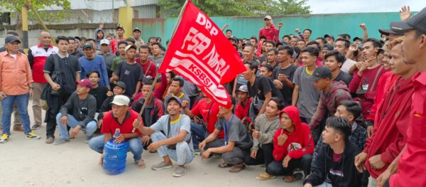 PT. PJM di demo karyawannya sendiri.