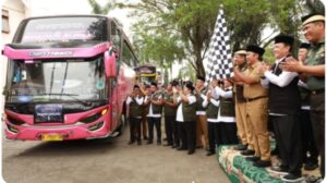 Pj Bupati Tangerang Lepas Jemaah Calon Haji Glombag Pertama Asal Tangerang