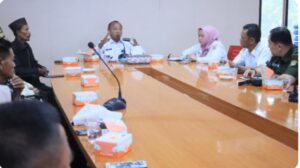 Camat Balaraja Bersama FKDM Gelar Rapat Mekanisme Penanganan Gangguan Masalah Sosial