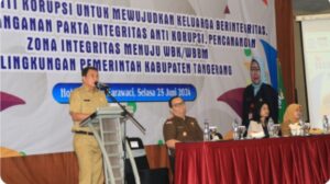 Sekda Minta Eselon 2 dan Camat Berkomitmen Ciptakan Pemerintahan Bersih dan Berwibawa