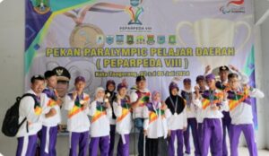 Sabet 26 Medali, Kontingen Kabupaten Tangerang Masuk 3 Besar Peparpeda Banten 2024