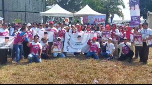 ALMATARA dan Puluhan Ribu Masa Padati Deklarasi Maesyal-Intan