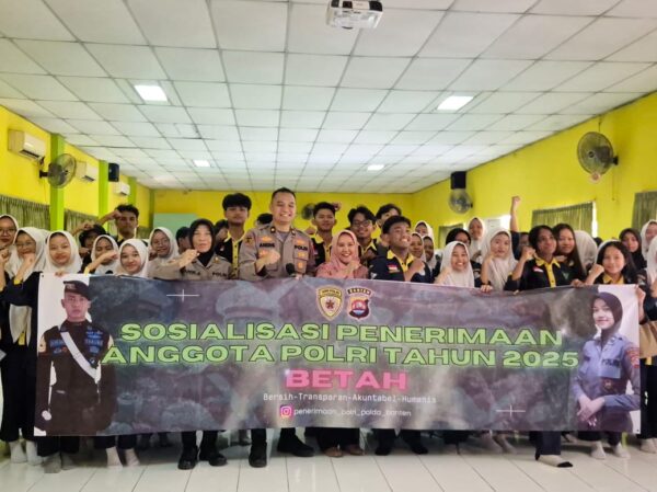 Persiapan Penerimaan Anggota Polri, Bagian SDM Polresta Tangerang Sosialisasi Ke Sekolah